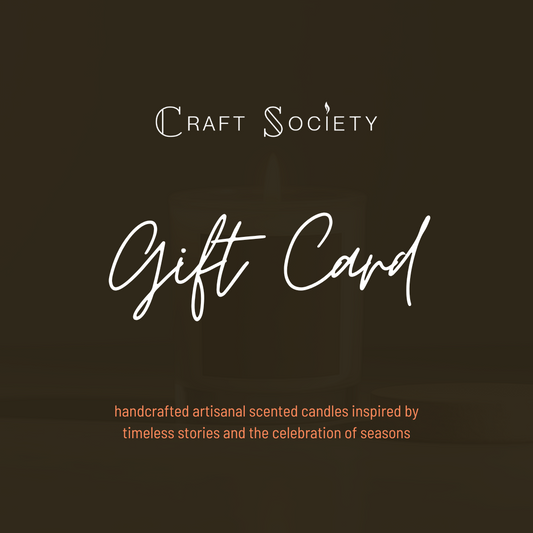 Craft Society Cadeaubon - Perfect voor Elke Gelegenheid