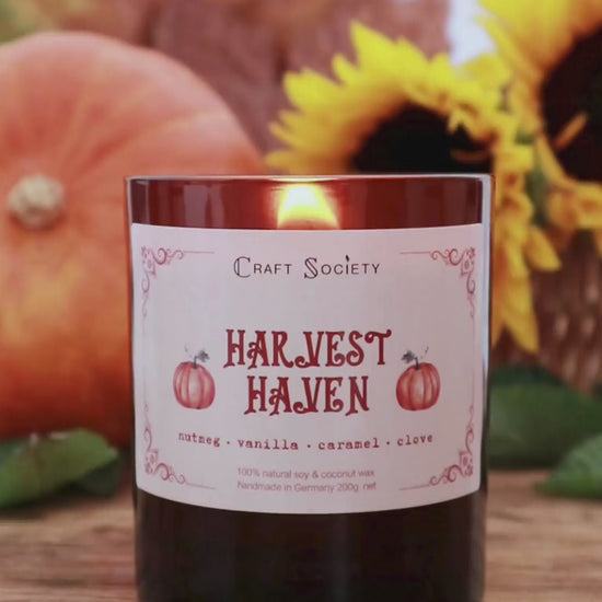 Harvest Haven Cottagecore Premium Scented Candle Deluxe