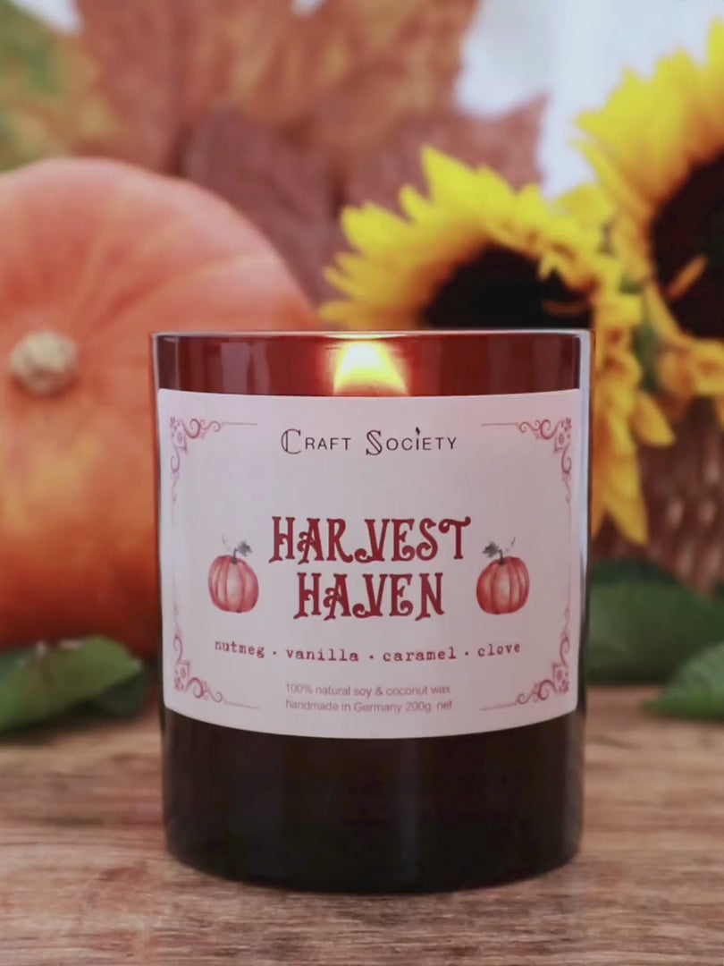 Harvest Haven Cottagecore Premium Scented Candle Deluxe